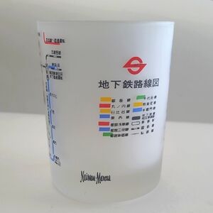 RARE Neiman Marcus Frosted Glass TOKYO